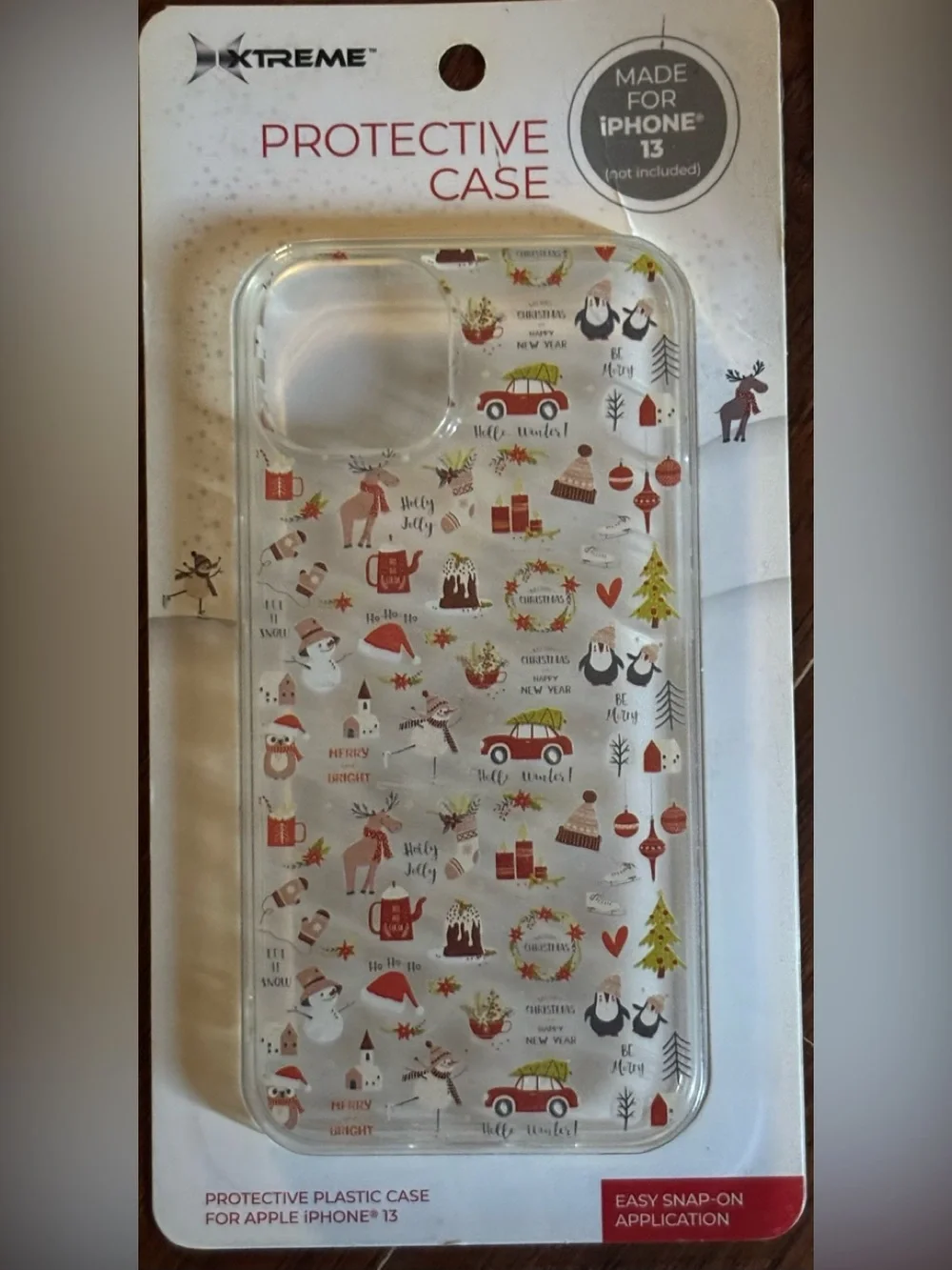 iPhone 13 Protective Cases –lot of 4–Christmas Editions
